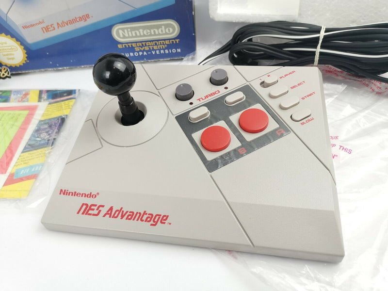 Nintendo Entertainment System Controller " Nes Advantage Stick " Arcadestick