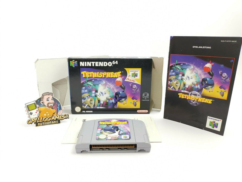 Nintendo 64 Spiel " Tetrisphere " N64 | Ovp | Pal | NNOE
