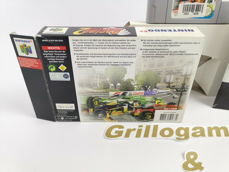 Nintendo 64 Spiel " Racing Simulation 2 " | N64 | Ovp | Pal