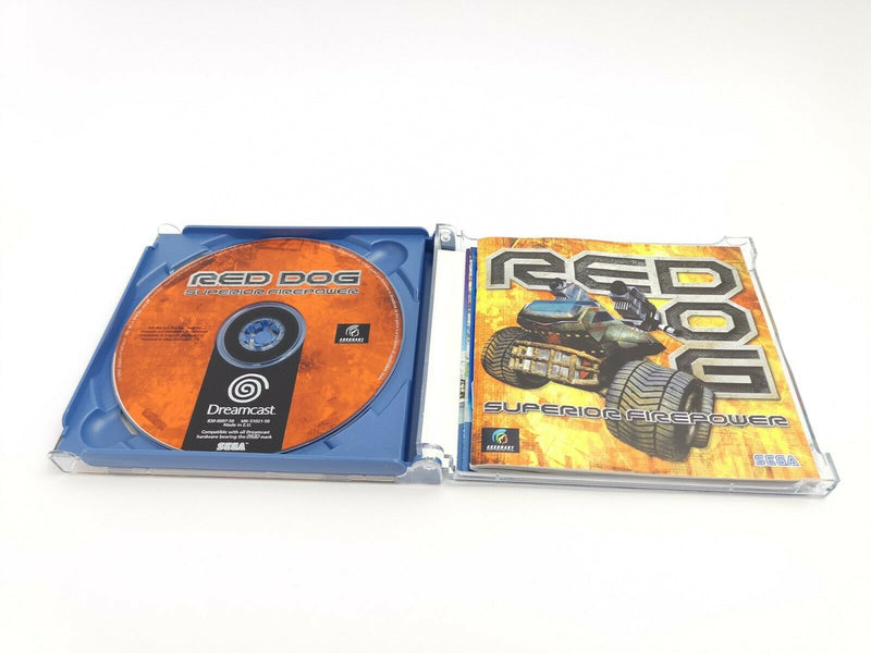 Sega Dreamcast game "Red Dog Superior Firepower" original box | Pal | DC