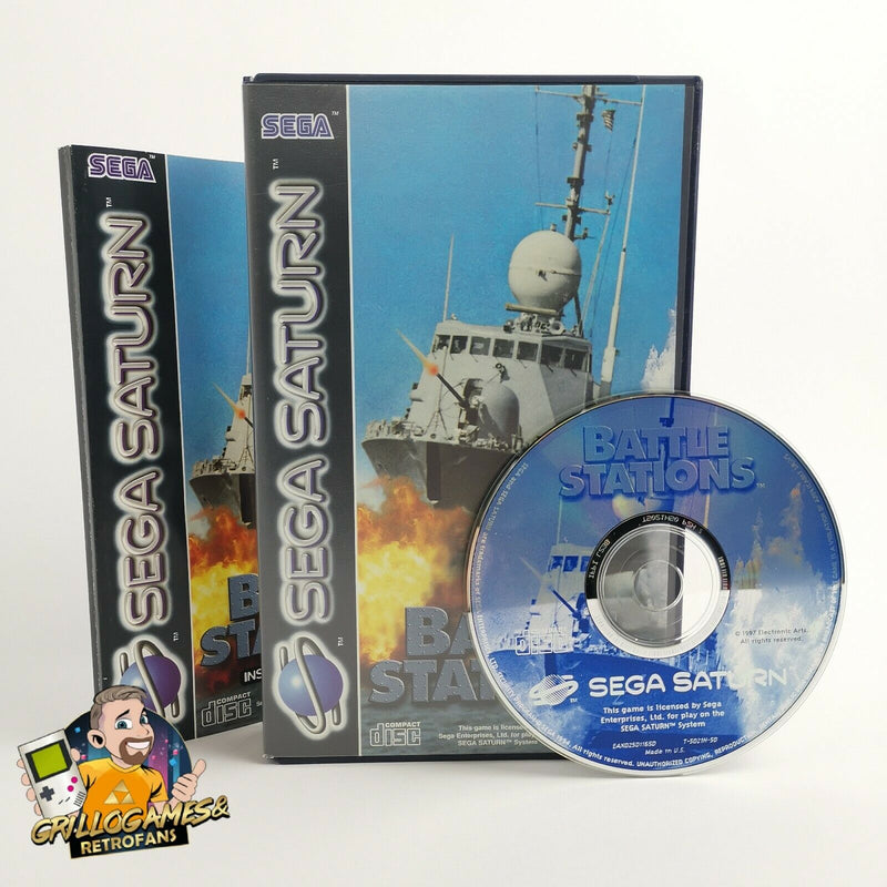 Sega Saturn Spiel " Battle Stations " SegaSaturn | OVP | PAL