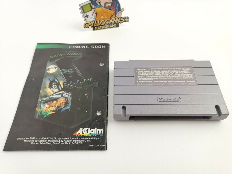 Super Nintendo Spiel " Batman Forever " Snes | Modul | NTSC | USA