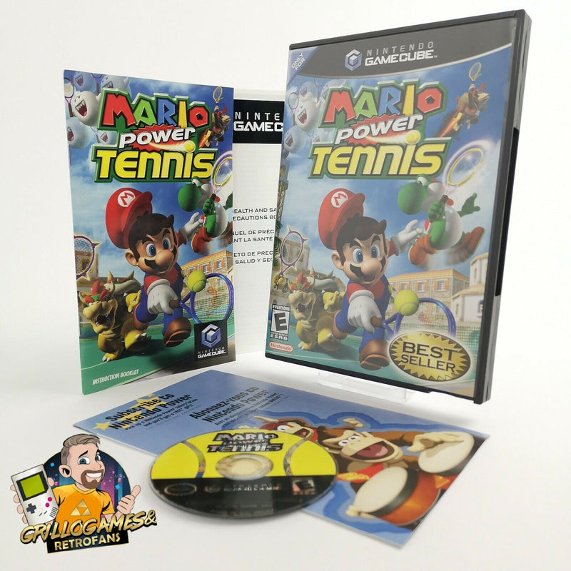 Nintendo Gamecube Game "Mario Power Tennis" NTSC-U/C USA | Original packaging | GameCube