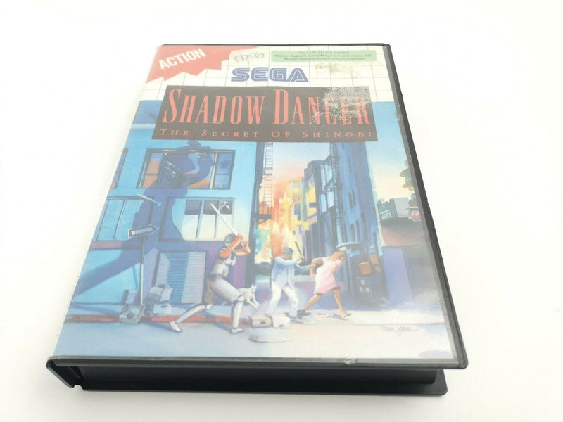 Sega Master System Spiel " Shadow Dancer The Secret of Shinobi " Ovp | Pal | MS
