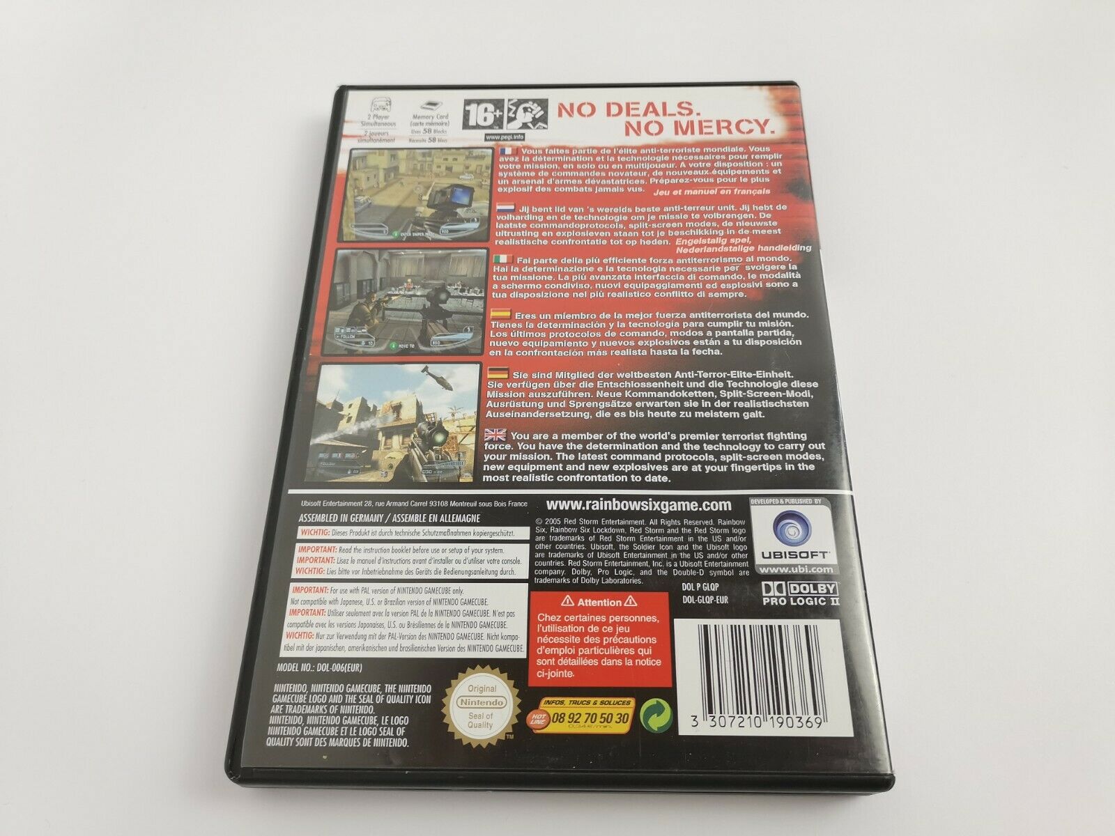 Nintendo Gamecube Spiel " Tom Clancys Rainbow Six Lockdown " Game Cube | OVP PAL