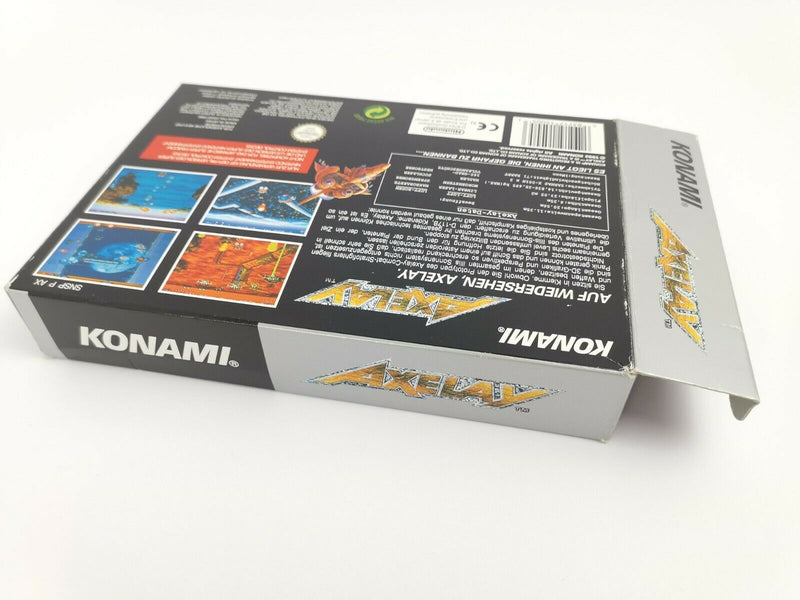 Super Nintendo Spiel " Axelay " | Snes | Ovp | Pal | CIB