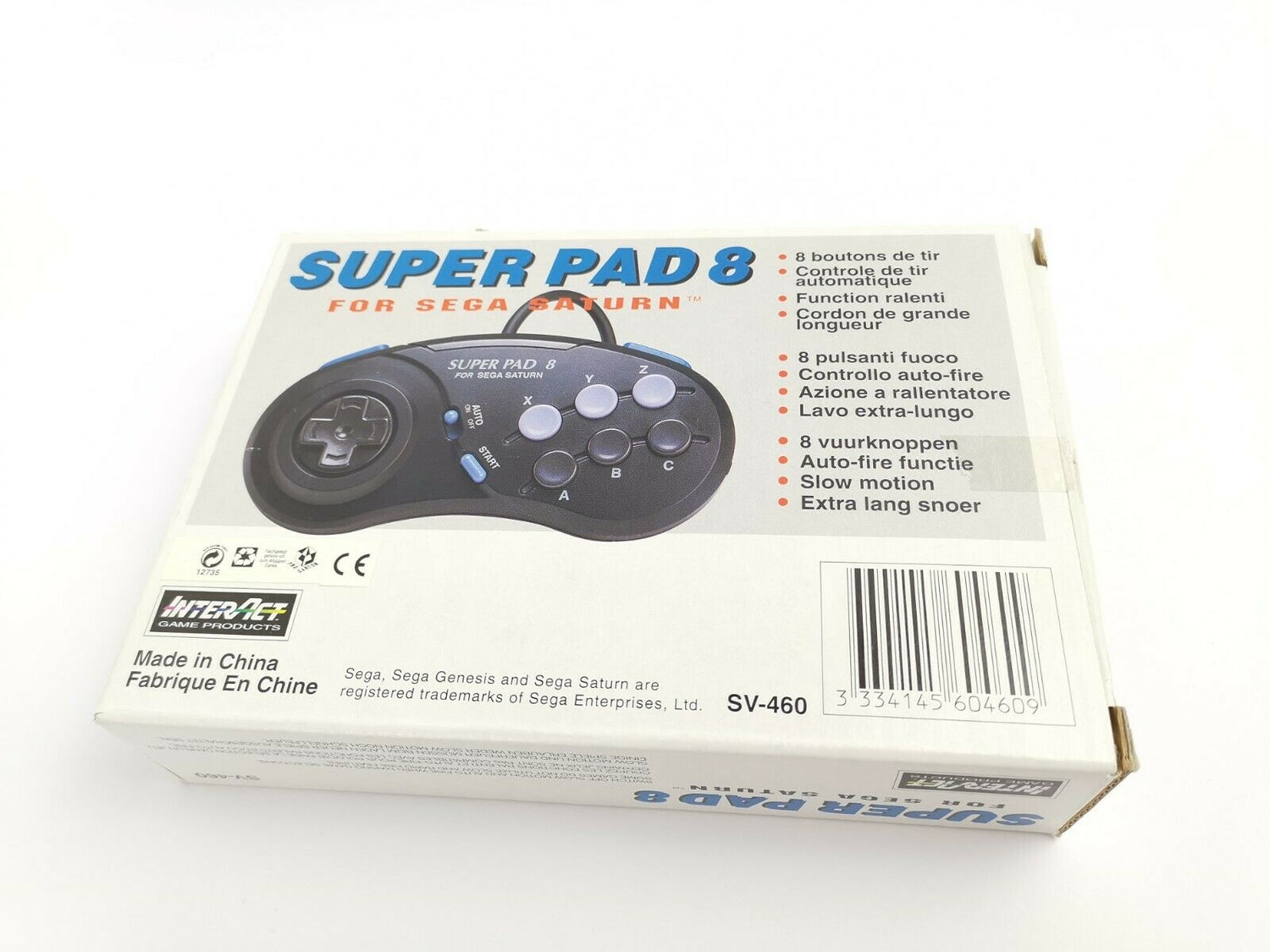 Sega Saturn Controller 