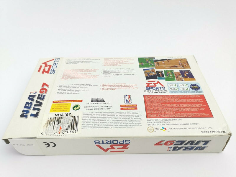 Super Nintendo Spiel " NBA Live 97 " SNES | Ovp | Pal | EUR Basketball