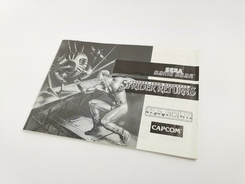 Sega Game Gear Spiel " Journey from Darkness Strider Returns " Ovp | US Gold