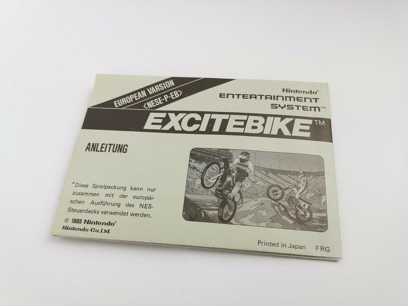 Nintendo Entertainment System Spiel " Excite Bike " NES | PAL | OVP Bienengräber