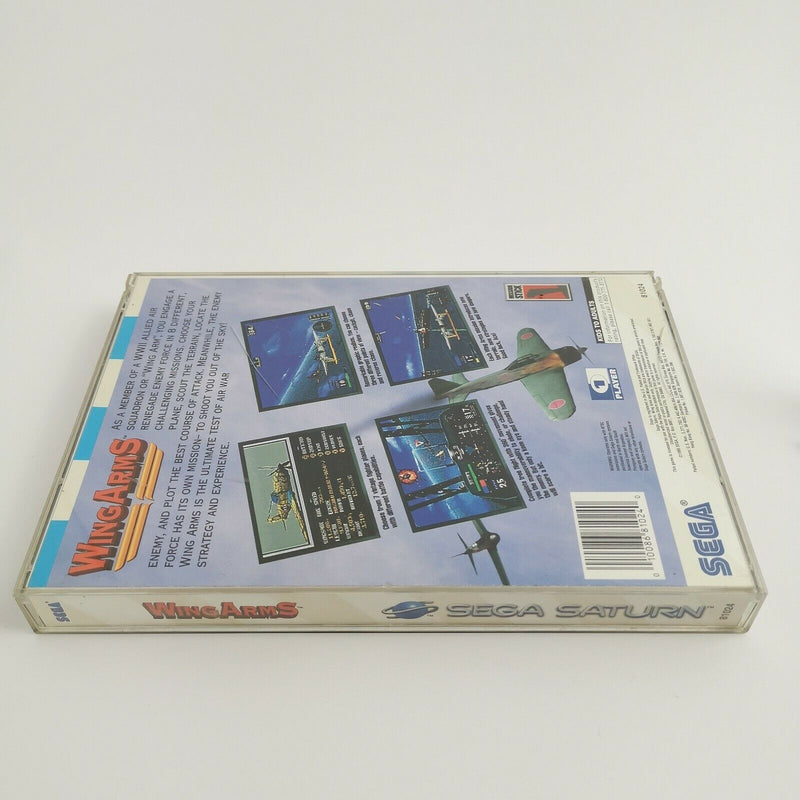 Sega Saturn Spiel " Wing Arms " SegaSaturn | NTSC-U/C USA | WingArms