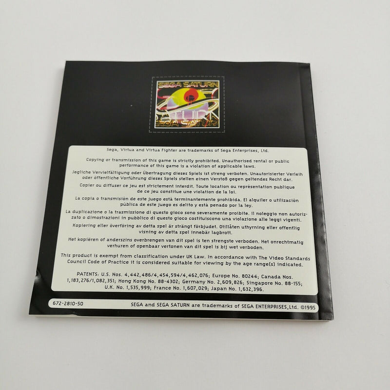 Sega Saturn Spiel " Virtua Fighter Remix + Portrait Disc " Big Box | OVP | PAL