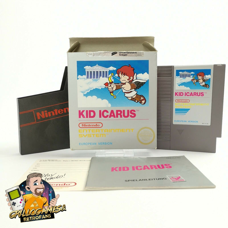 Nintendo Entertainment System Spiel " Kid Icarus " Bienengräber | NES OVP | EEC