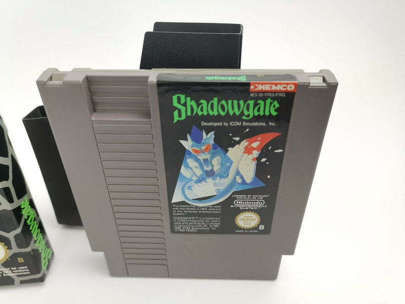 Nintendo Entertainment System game "Shadowgate" | NES | Original packaging | Pal B