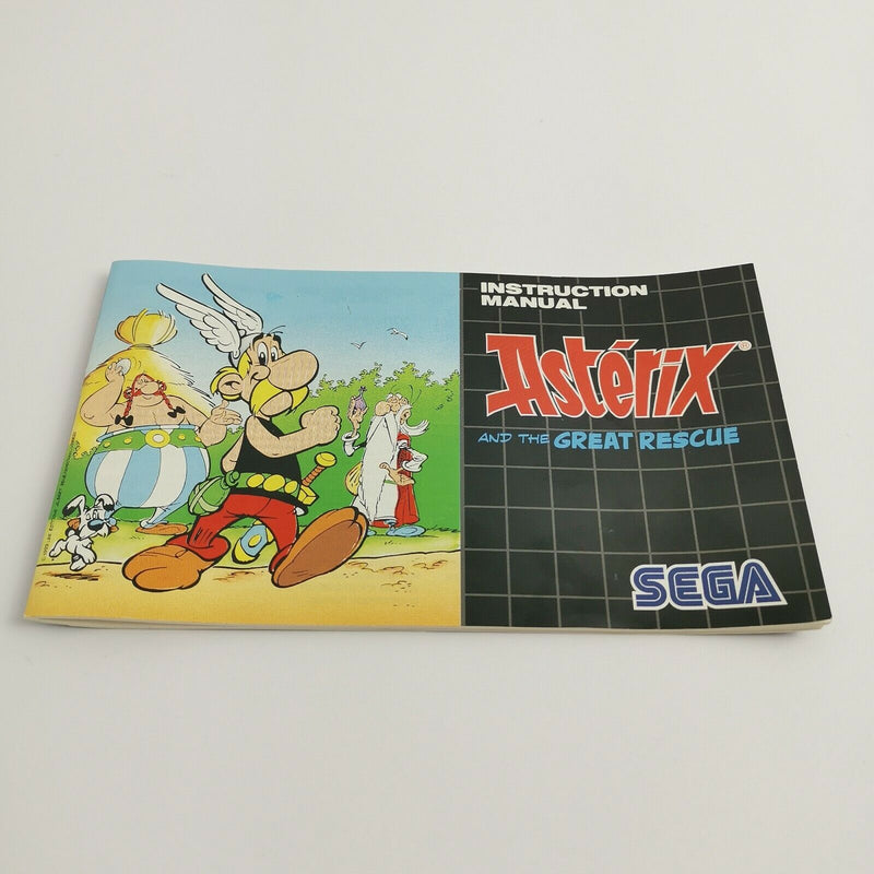 Sega Mega Drive game "Asterix and the great Rescue" MD MegaDrive | Original packaging | PAL