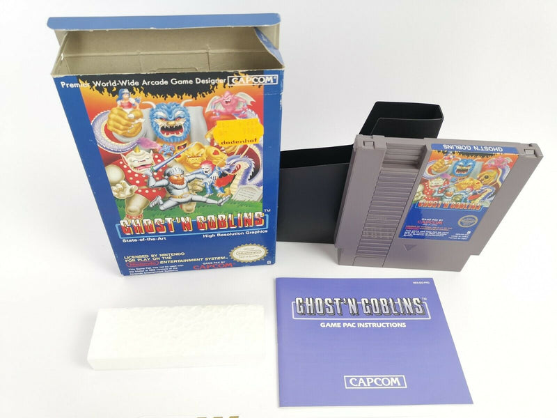 Nintendo Entertainment System Spiel " Ghost´n Goblins " | Ovp | Nes