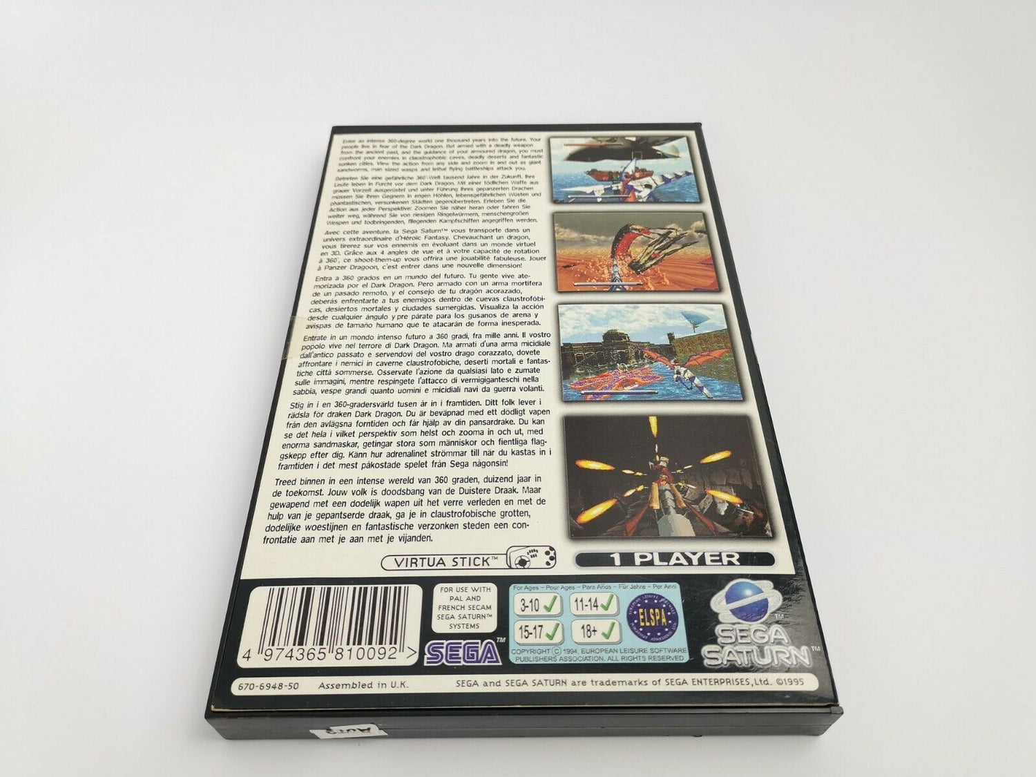 Sega Saturn Spiel 