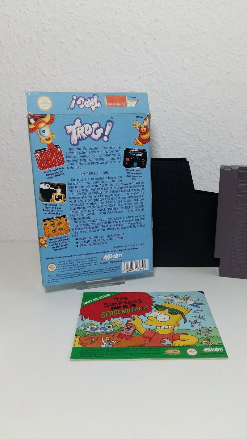 Nintendo Entertainment System Spiel " Trog " / NES