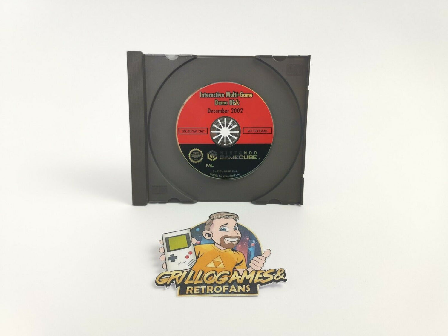 Nintendo Gamecube Interactive Multi Game Demo Disk December 2002 Dezember