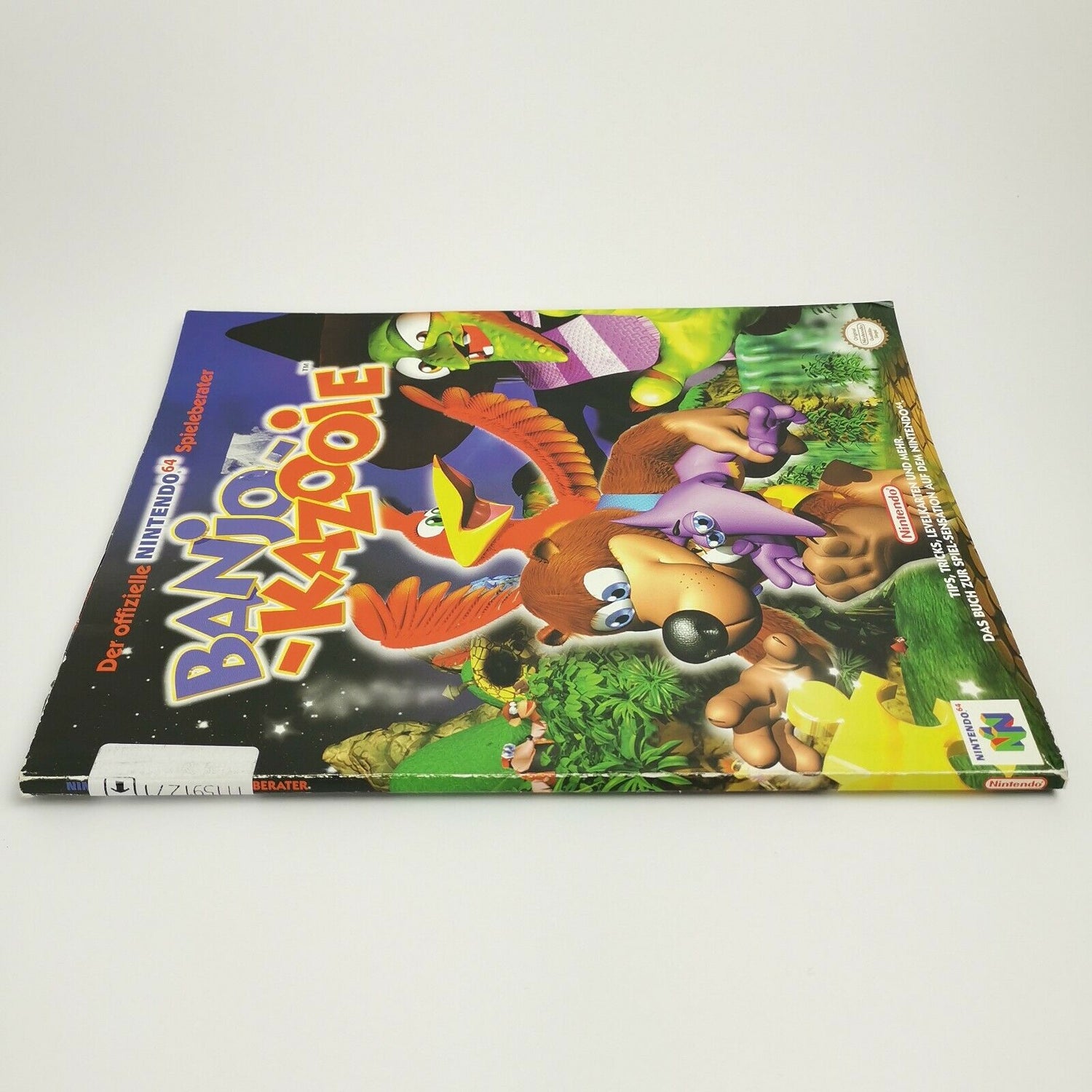 Der offizielle Nintendo 64 Spieleberater Banjo Kazooie | N64 | Lösungsbuch Guide