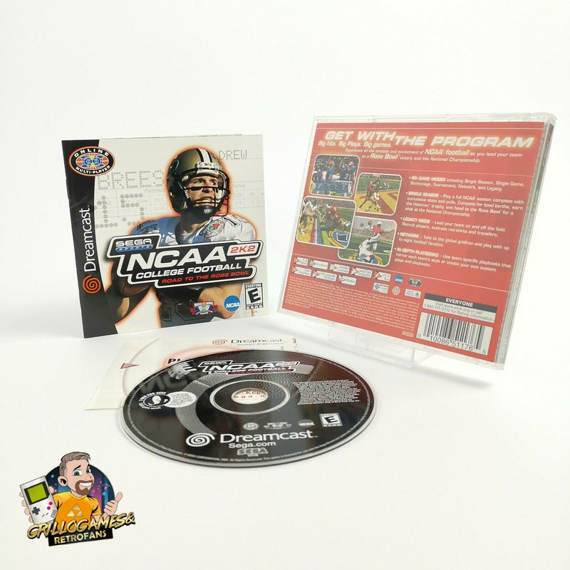Sega Dreamcast Spiel " NCAA College Football 2K2 " DC | OVP | NTSC-U/C USA Sport