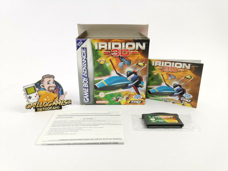 Nintendo Gameboy Advance Spiel " Iridion 3D " Game Boy GBA | OVP | PAL EUR