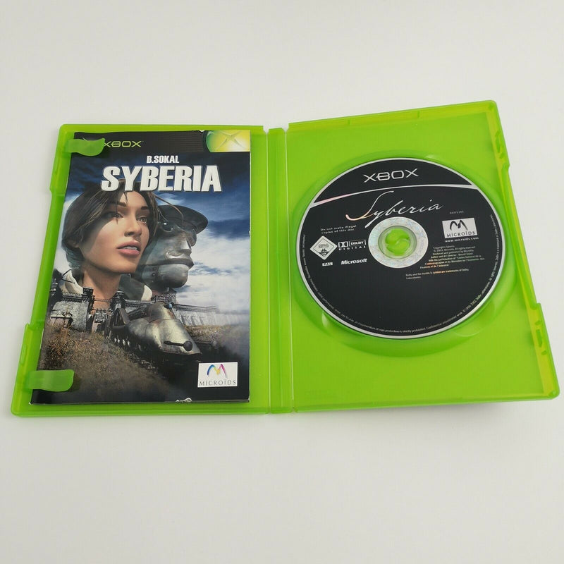 Microsoft Xbox Classic Spiel " B. Sokal Syberia " OVP | PAL