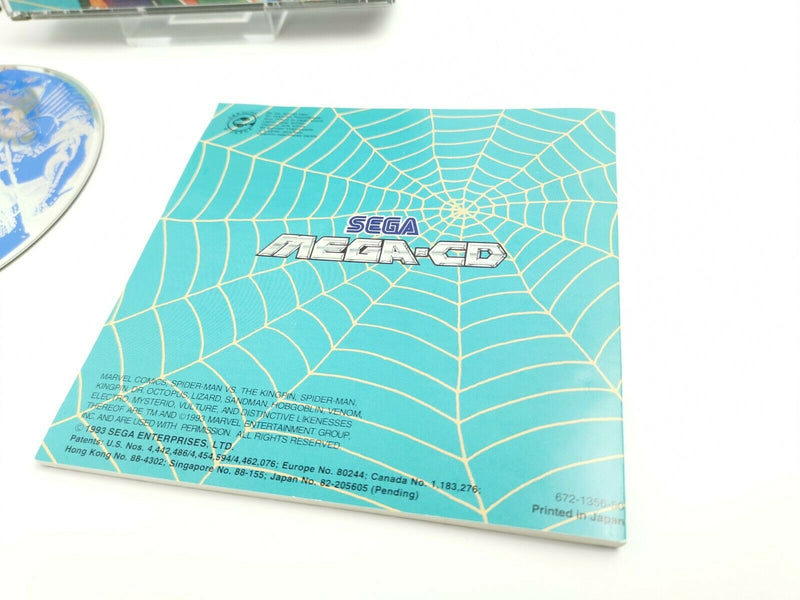 Sega Mega CD Spiel " The Amazing Spider-Man vs.The Kingpin " Pal | Ovp Spiderman