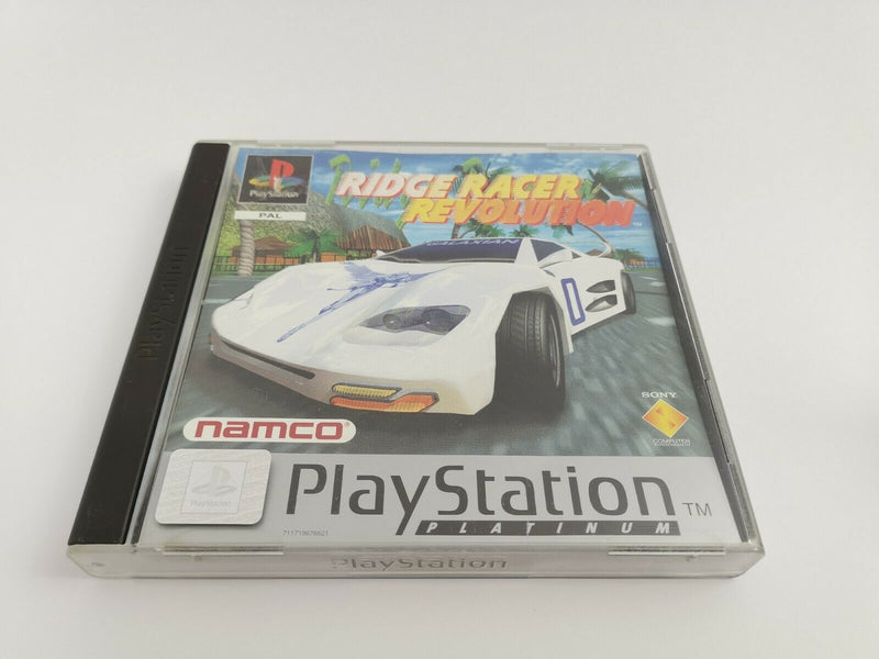 Sony Playstation 1 Spiel " Ridge Racer Revolution " Ps1 Psx | OVP | PAL NAMCO