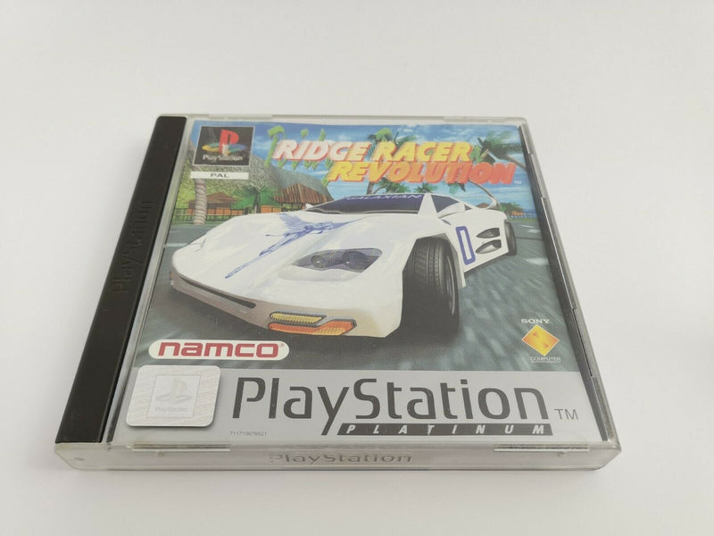 Sony Playstation 1 Game "Ridge Racer Revolution" Ps1 Psx | Original packaging | PAL NAMCO