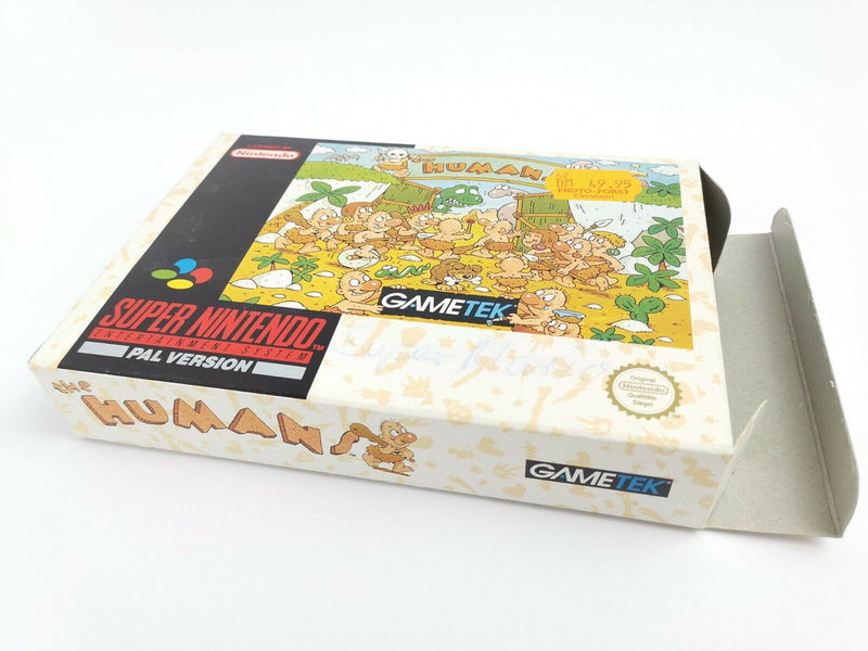 Super Nintendo Spiel " The Humans " | Snes | Ovp | Pal | CIB