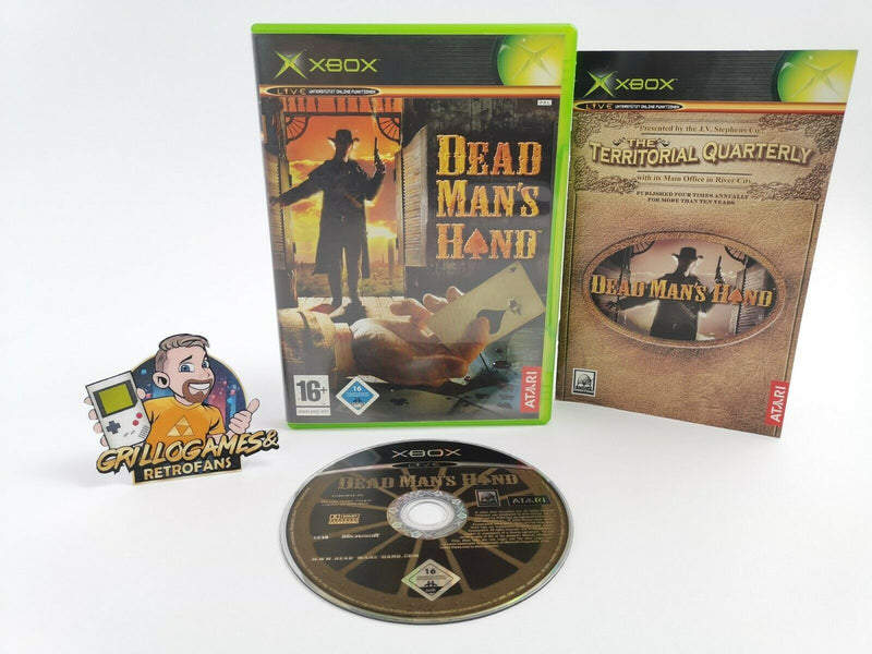 Microsoft Xbox Classic game "Dead Mans Hand" original packaging | Pal