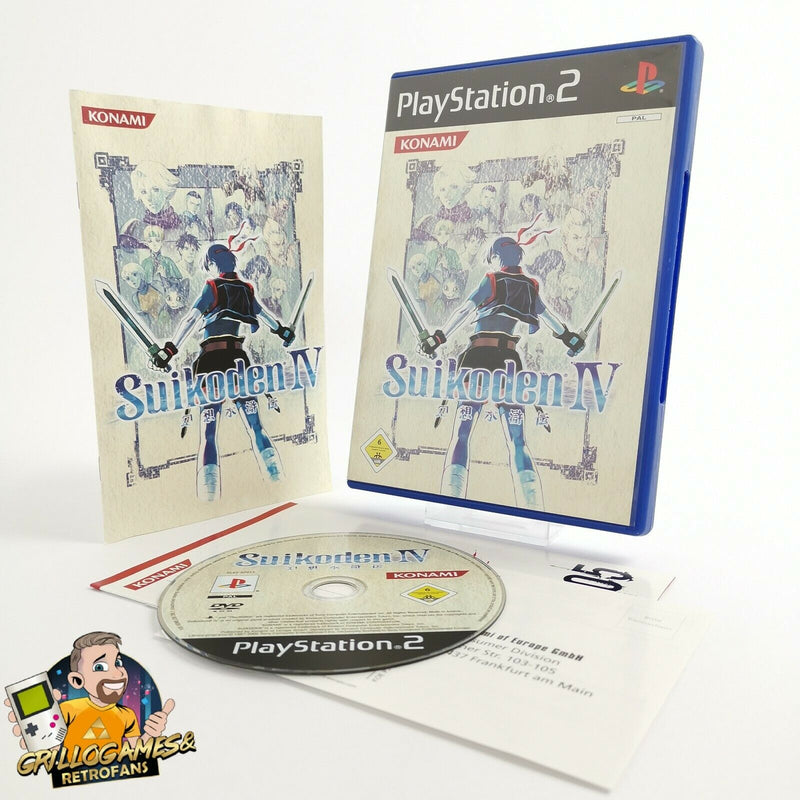 Sony Playstation 2 Game "Suikoden IV 4" PS2 / Ps 2 | Original packaging | PAL Konami [2]