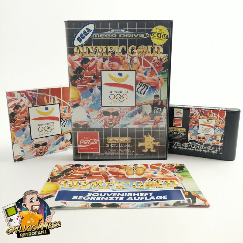 Sega Mega Drive Spiel " Olympic Gold Barcelona 92 " MD MegaDrive | OVP | PAL