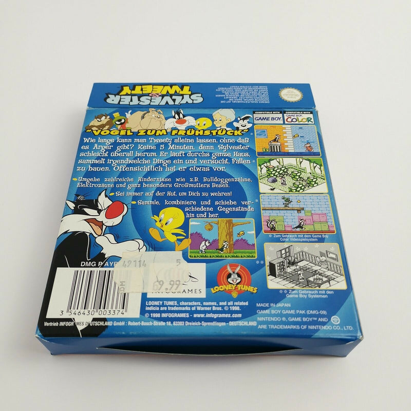 Nintendo Gameboy Color Spiel " Sylvester & Tweety " Game Boy Color GBC | OVP PAL