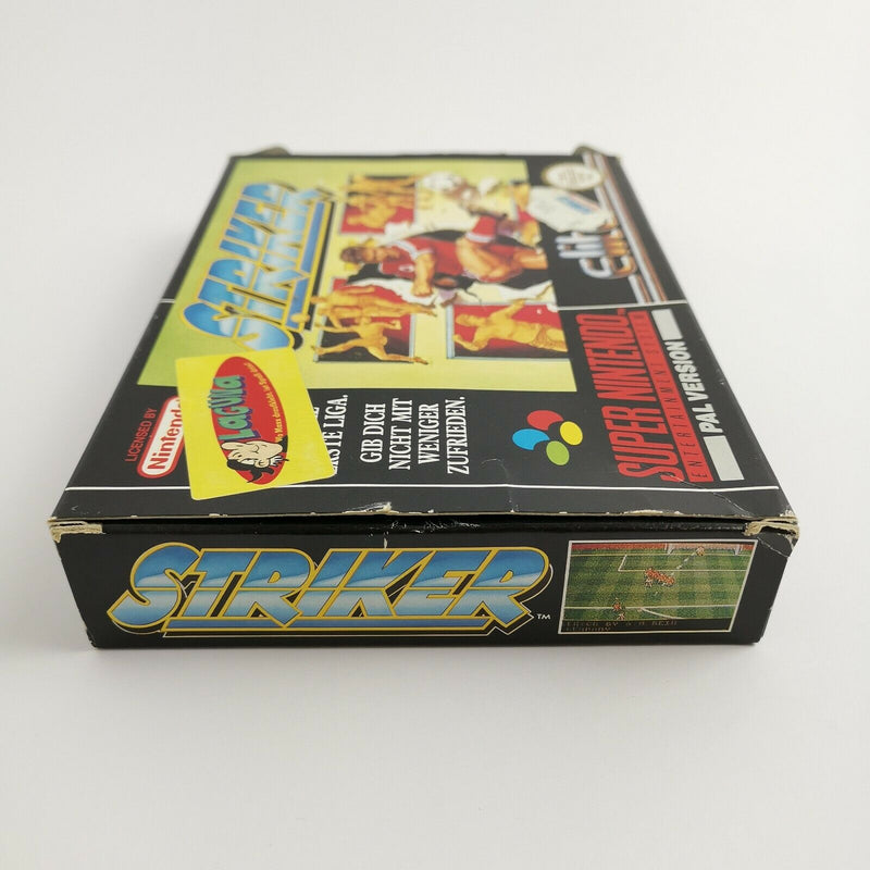 Super Nintendo Spiel " Striker " Fußball SNES | OVP | PAL NOE [2]