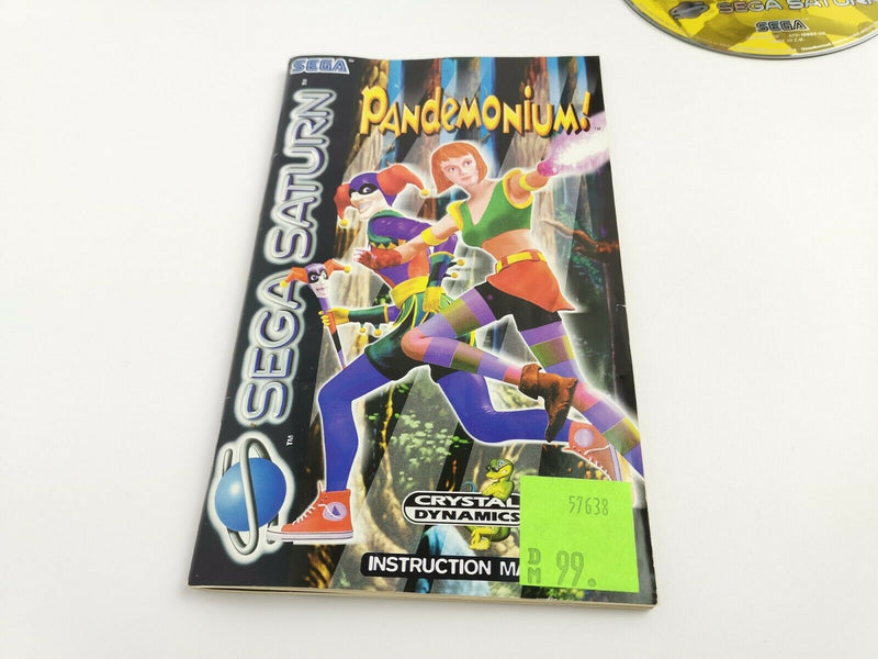Sega Saturn Spiel " Pandemonium " Pal | Ovp | Ss SegaSaturn