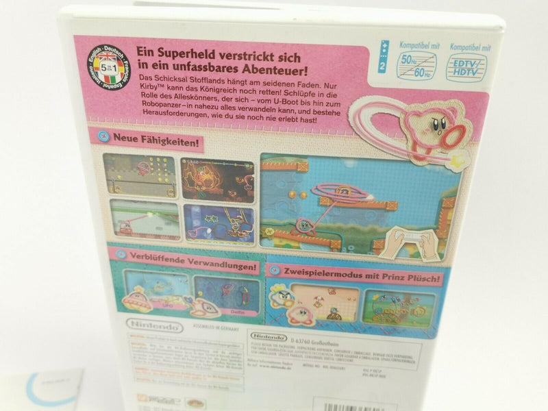 Nintendo Wii Spiel "Kirby und das magische Garn " Pal