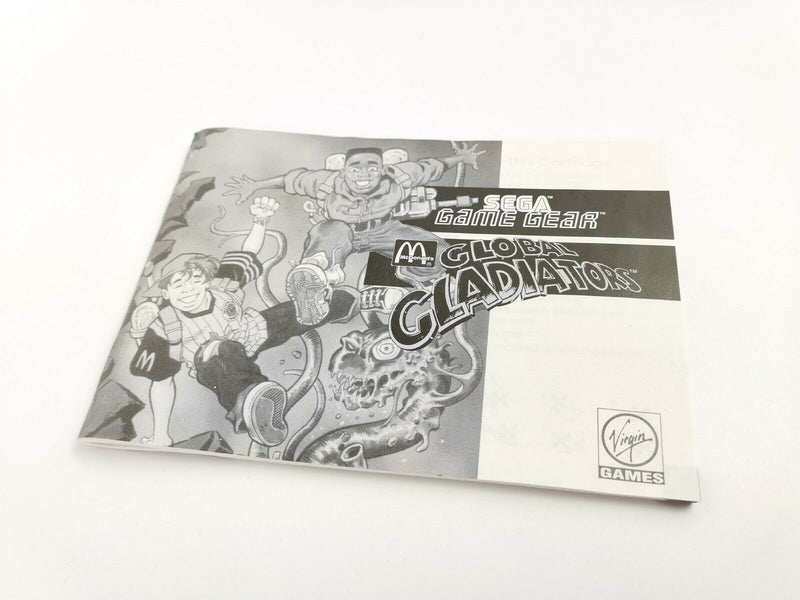 Sega Game Gear game "Global Gladiators" original box | Pal | GameGear