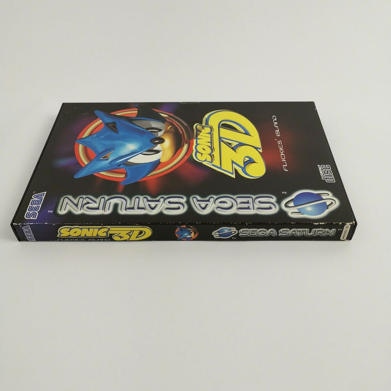 Sega Saturn Game "Sonic 3D Flickies Island" Sega Saturn | Original packaging | The Hedgehog