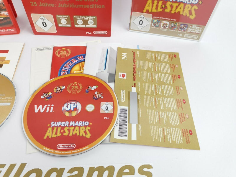 Nintendo Wii Spiel " Super Mario All-Stars 25 Jahre Jubiläumsedition " 25th Ann.
