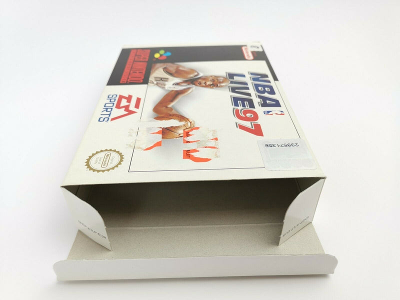 Super Nintendo Spiel " NBA Live 97 " SNES | Ovp | Pal | EUR Basketball