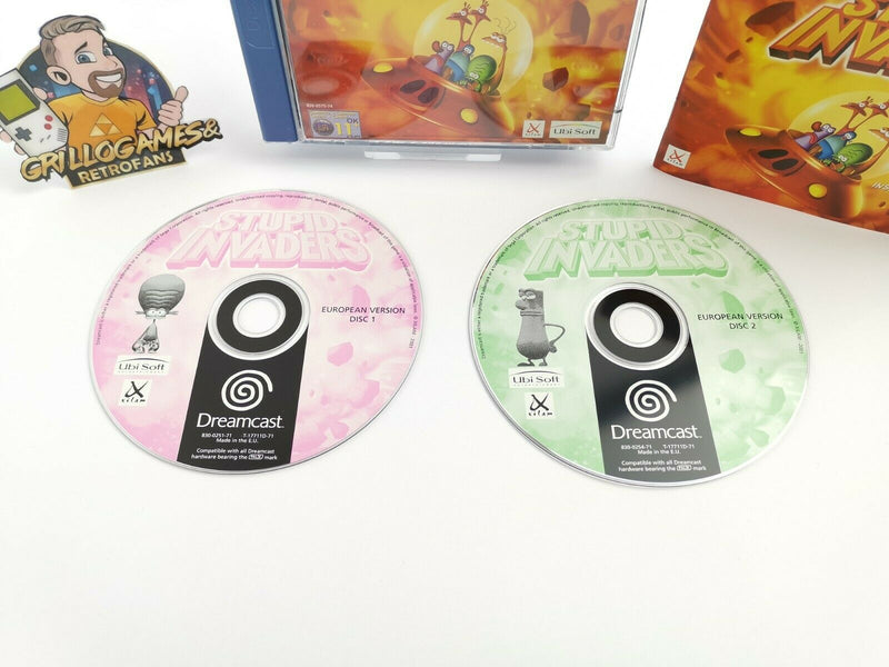 Sega Dreamcast Spiel " Stupid Invaders " DC | Pal | Ovp