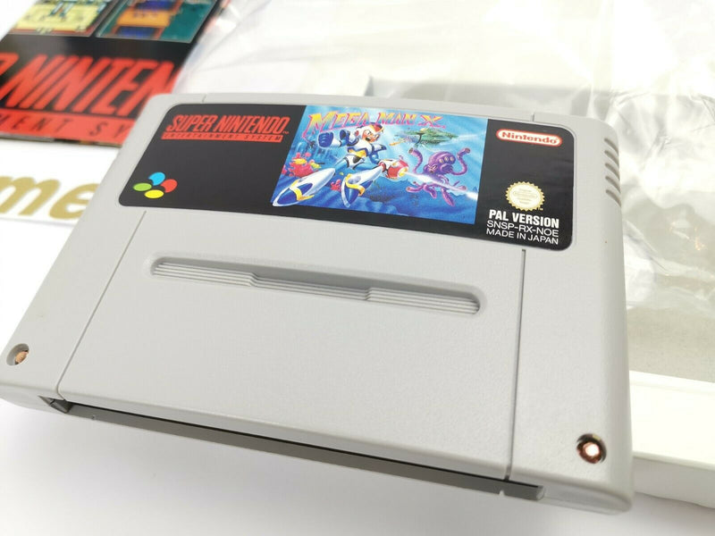 Super Nintendo Game "Mega Man X" Snes | Original packaging | Pal | CIB