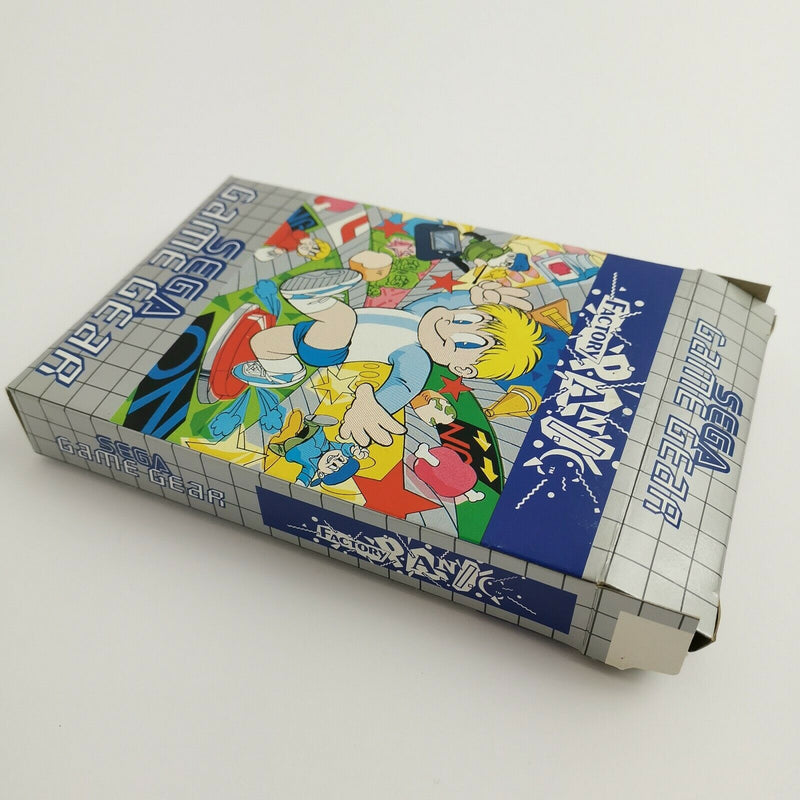 Sega Game Gear game "Factory Panic" GG GameGear Handheld | Original packaging | PAL