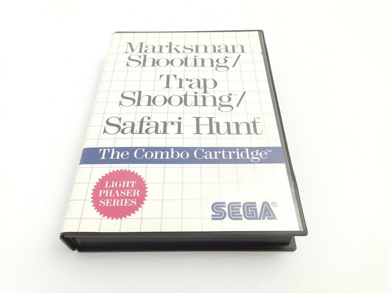 Sega Master System Spiel " Marksman Shooting / Trap Shooting / Safari Hunt " ovp