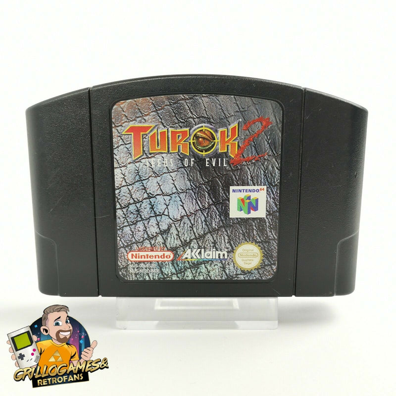 Nintendo 64 Spiel " Turok 2 Seeds of Evil " N64 | Modul | PAL NOE