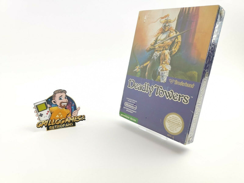 Nintendo Entertainment System Spiel " Deadly Towers " NES | OVP | REV-A