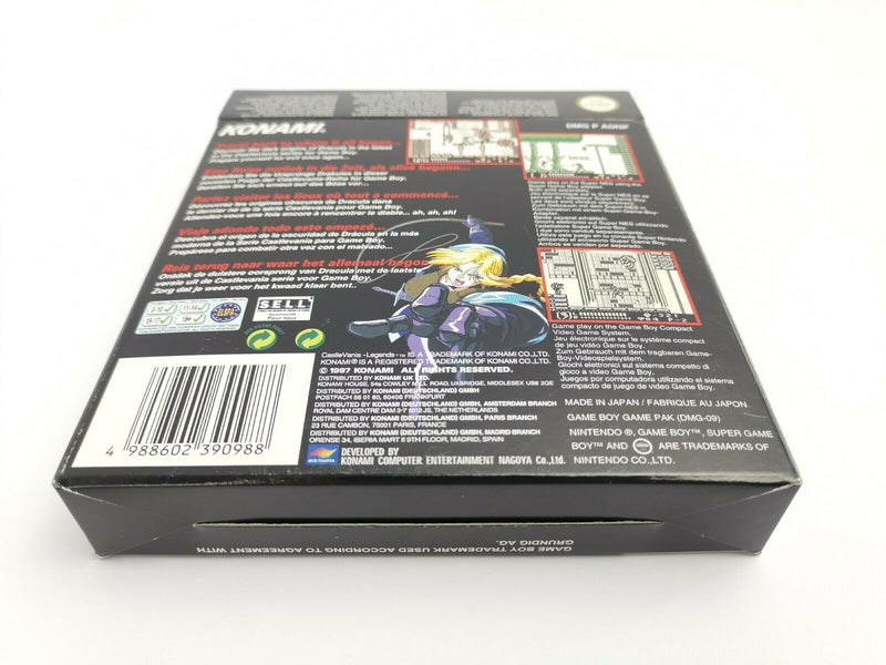 Nintendo Gameboy Classic Spiel " Castlevania Legends " Ovp | Pal | EUR-1