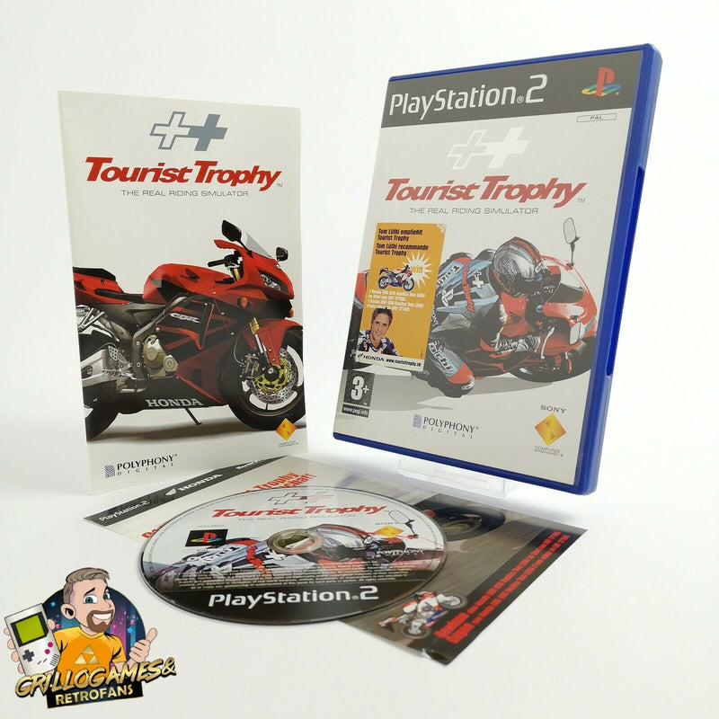 Sony Playstation 2 Spiel " Tourist Trophy " PS2 / Ps 2 Motorradrennen | OVP PAL